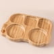 thumbnail image 2 of Car Shape Baby Feeding Set Dinnerware Plate Newborn Bamboo Dishes Items Tableware for Stuff Accessory Kids Food Storage, 2 of 5