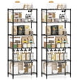 thumbnail image 1 of Costway 2 PCS Metal Storage Shelving Unit 900 LBS Storage Organizer with V-Shaped Rack, 1 of 9