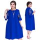 thumbnail image 3 of 2018 Splice Loose Lace Summer Dresses Plus Size Women Knee-Length Office Dress, 3 of 4
