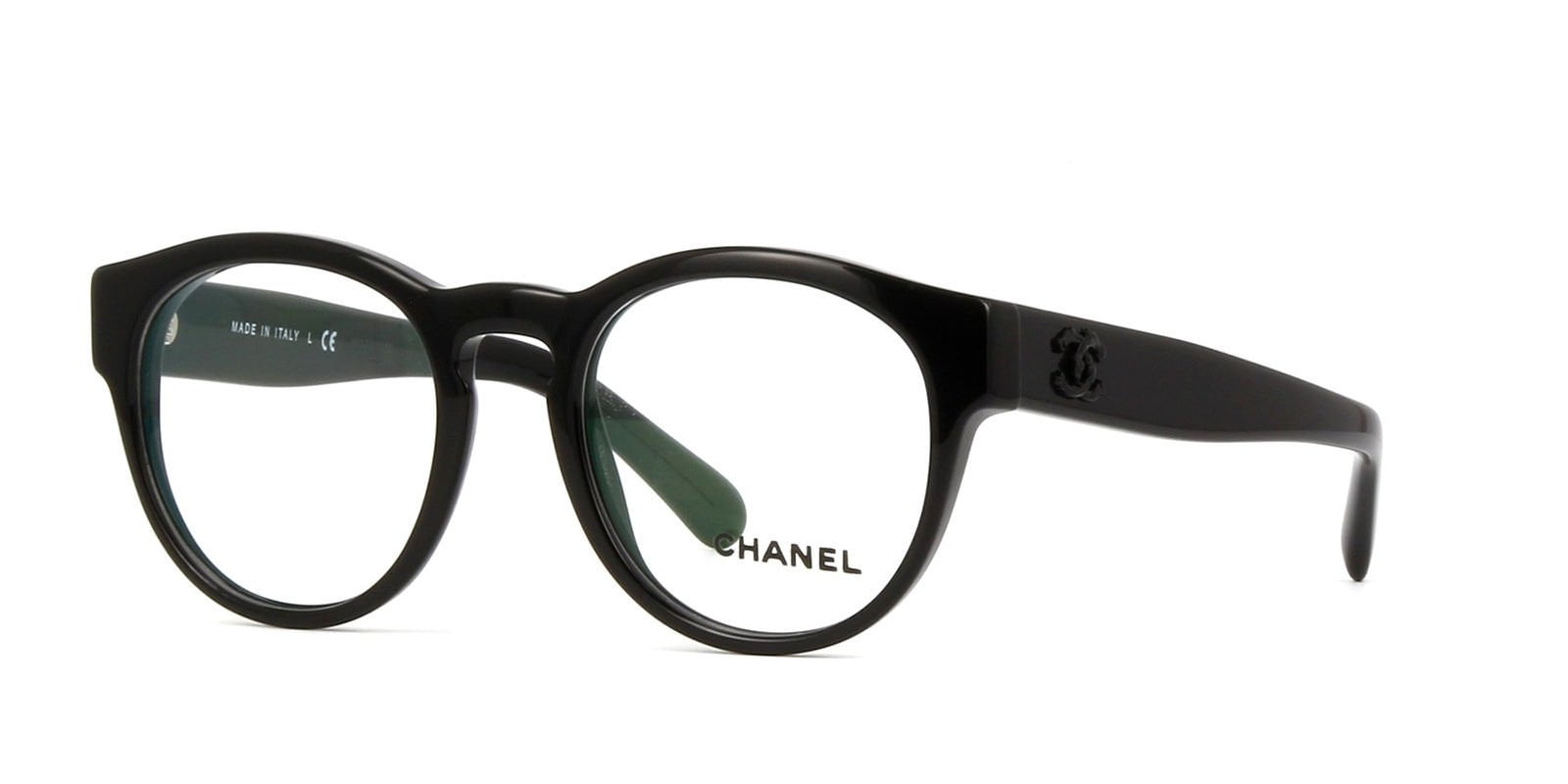 Chanel Women Eyeglasses CH3346 C501 Signature Black Frame