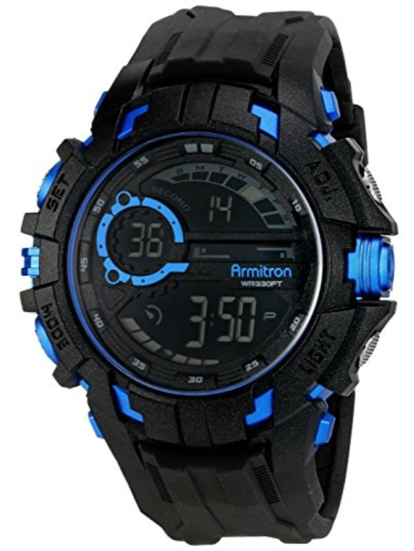 armitron resin band watch
