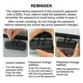 thumbnail image 5 of Fireproof Document Password Bag Travel Waterproof File Money Storage Safe Papers Zipper Safety Organizer Multi-Layer Card Case ,Your Exclusive Wealth Manager, 5 of 5