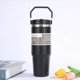 thumbnail image 5 of Portable Car Cup Stainless Steel Thermos Cup with Straw & Handle Double Walled Travel Sports Water Bottle Coffee Cup Dad Gifts, 5 of 6