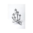 thumbnail image 1 of Candélabre en Aluminium Poli de 12 Po, 1 of 1
