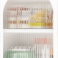 thumbnail image 4 of GVN Bedroom Armoire Wardrobe Closet Clothes Storage,Fluted Glass Door Cabinet, 4 of 9