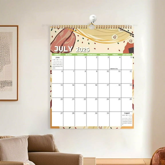 YZEGDCH Calendar 2025-2026 2026 Calendar Planner - Beauty for Homeschool or Office, Hanging Wall - Color Blockss, Thanksgiving Christmas Gifts for B*oys G*irls Adult