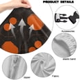 thumbnail image 7 of SCRAWLGOD Cyberpunk Lines Pattern Orange Gray Gaming Chair Cover Set of 4, Breathable Rotating Chair Slipcover Covers with Elastic Bottom Thick Computer Reclining Chair Slipcover with Armrest Cover, 7 of 7