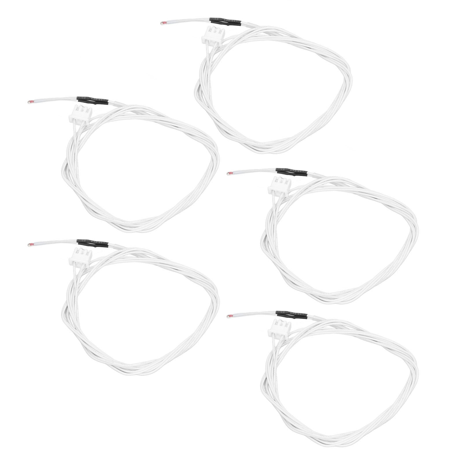 Higoodz Temperature Sensor Probe,Thermistor Probe Wire,5PCS 100KΩ