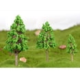 thumbnail image 2 of 3x5pcs Jardín De Hadas En Miniatura Micro Paisaje Bonsai Decoración Pino S 3 piezas Baoblaze Adorno de casa de muñecas en miniatura, 2 of 6