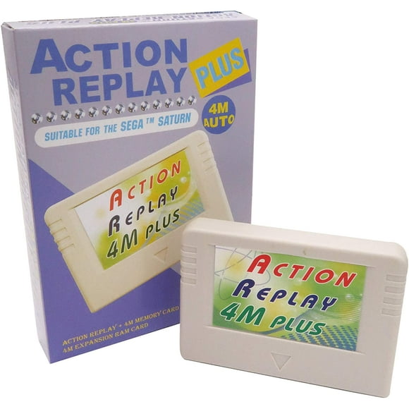Action Replay 4M Plus - Amélioration Ultime pour Votre console Saturn