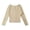 #02 Khaki 【Mix, Match & Rotate: Stock Up on Daily Colors】, variant on Women's Loose Fit Long Sleeve Round Neck Pocket Patchwork Solid Color Blouse Top Comfy Versatile Casual Business Office Outfits | CSEONE,Black L