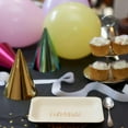 thumbnail image 4 of Celebrate Disposable Party Plates – Rustic, Compostable Alternative to Plastic Plates for Birthday Parties, Catering and Special Events (Salad/Dessert, 50-Pack), 4 of 8
