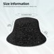 thumbnail image 3 of Fotbe Chemistry Formulas 3 Sombrero Tipo Pescador con Estampado – Sombrero de Sol de Algodón de Moda para Playa, Golf, Pesca, 3 of 6