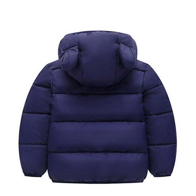 Winter Childrens Lamb Velvet Cotton-padded Rabbit Ears Padded Baby Cotton-padded Jacket