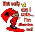 thumbnail image 2 of CafePress - Not Only Am I Cute I'm Albania Long Sleeve T Shirt - Long Sleeve Infant T-Shirt, 2 of 2