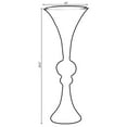thumbnail image 4 of Decorative Wedding Centerpiece Modern Trumpet Vase White 24 inch, 4 of 10