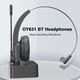 thumbnail image 2 of Auriculares OY631 Auriculares Bluetooth de un solo oído con micrófono Auriculares montados en la cabeza con cancelación de ruido para teléfonos celulares PC Tablet, 2 of 8