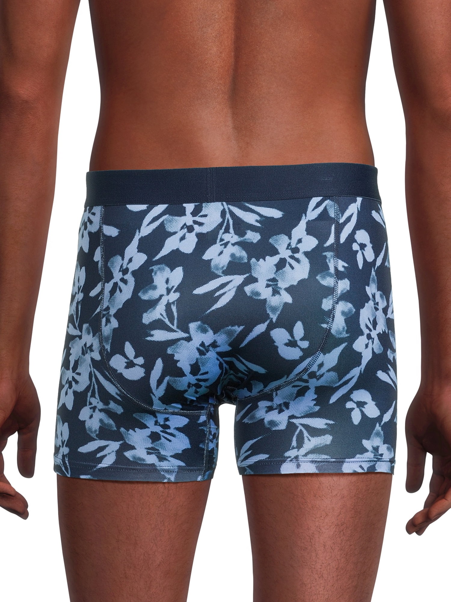 No Boundaries Men's Stretch Boxer Briefs, 3-Pack, Sizes S-3XL