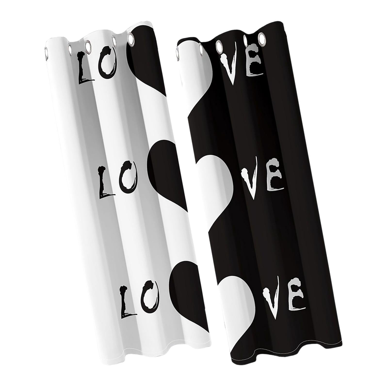 Waterproof Shower Curtains, Window Curtains Durable for bathroom and kitchen Dorms