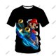 thumbnail image 1 of Moda Marios-bros camiseta niños ropa Tops niño camiseta juego 3D estampado camisetas divertidas Anime manga corta bebé niñas ropa heqiyong CONDUJO, 1 of 2