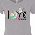 thumbnail image 4 of Inktastic Love Mimi Life with Flowers Women's T-Shirt, 4 of 5