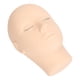 thumbnail image 5 of Cabeza De Maniquí De Pestañas Cabeza De Maniquí De Extensión De Pestañas Con Pestañas De 3 Capas Maquillaje Belleza Práctica De Silicona Cabeza De Muñeca De Entrenamiento, 5 of 7
