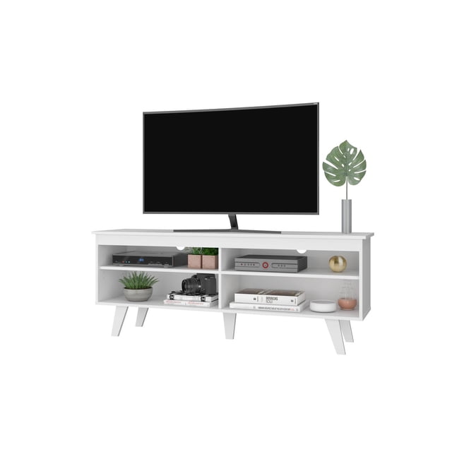 Mesa para TV - Rack Midtown Concept 60" Centro de entretenimiento blanco Midtown Concept Rack - TV Stand White
