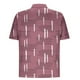 thumbnail image 4 of Blusa y camisa de manga corta con cuello vuelto para hombre, blusa informal holgada con botones y cuello vuelto, blusa de poliéster para hombre, 4 of 5