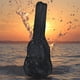 thumbnail image 2 of Estuche para guitarra acústica Oxford repelente al agua Bolsa duradera Un bolsillo Correas de hombro ajustables Mochila para guitarra Funda para guitarra Estuche para almacenamiento Transporte Vi, 2 of 5