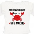 thumbnail image 4 of Inktastic My Grandparents Love Me Boys or Girls Long Sleeve Baby Bodysuit, 4 of 5