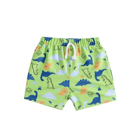 

Toddler Kids Baby Boys Summer Printed Shorts Quick Dry Beach Swimwear Swimming Trunks Clothes