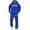 Blue&1080, variant on Mens Sweatsuit 2 Peice Sets Lined Sweat Suit for Men Letter Graphic Y2K Hoodies Sweatpants Outfits Warm Fall Winter Track Suits Set