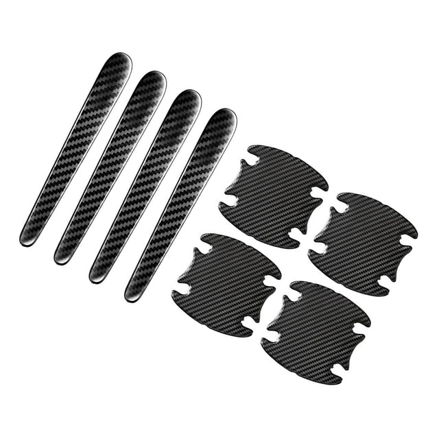 Etiqueta engomada reflexiva ANGGREK Protector del cuenco de la puerta del coche 8PCS