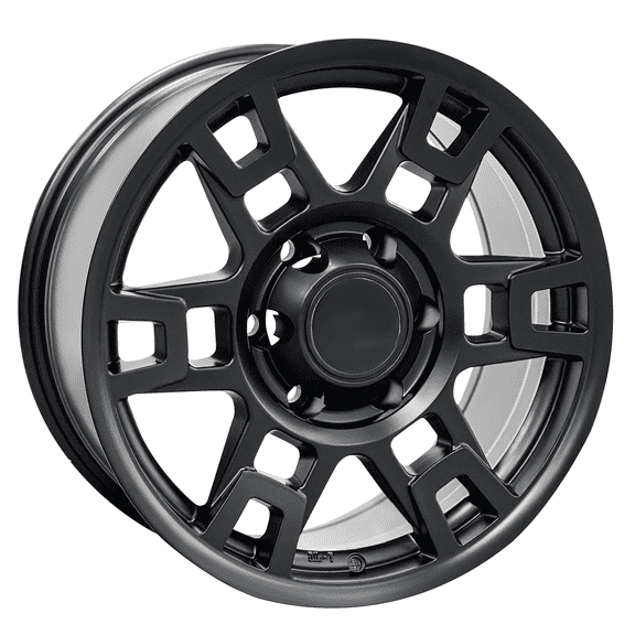 17" Toyota TRD Style Matte Black Alloy Wheel Rim – 6x139.7mm, 4PC