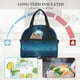 thumbnail image 4 of Disketp Night Sky Moon Dolphin Lonchera Térmica para Mujer y Hombre, Bolsa de Almuerzo Reutilizable e Impermeable para Trabajo, Viajes y Picnic, 4 of 7