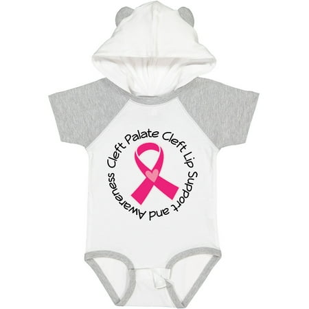 

Inktastic Cleft Palate Cleft Lip Awareness Ribbon Gift Baby Boy or Baby Girl Bodysuit