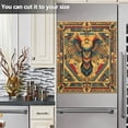 thumbnail image 3 of Yayeee Magnetic Dishwasher Cover for The Front Decoration Home Kitchen Machine Sticker Protector, Retro Abstract Eagle, 3 of 6