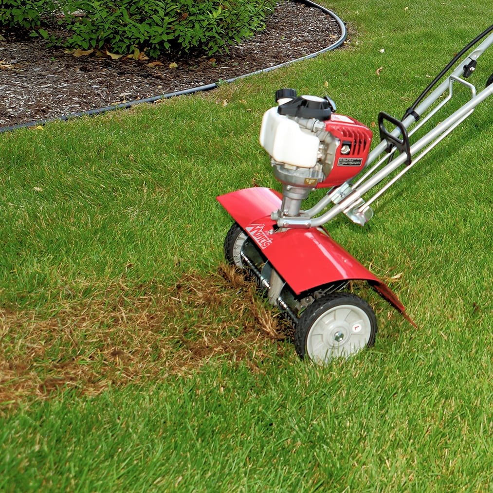 Mantis 5222 Lawn Dethatcher Attachment with 60 Spring-Steel for 9" Tillers