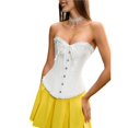 thumbnail image 2 of Tops de Corsé para Mujer, Lencería Moldeadora con Bustier, Body Push Up con Cintura de Encaje 5XL, 2 of 10
