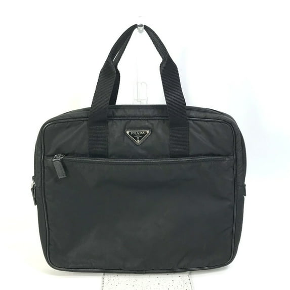 Pre-Owned PRADA Prada Triangle Logo Plate Handbag, PC Bag, Computer Case, Business... (Good)