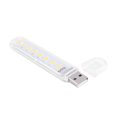 thumbnail image 1 of Luz Led Lámpara USB luz nocturna portátil U disco 3LED 8LED Mini libro de lectura Camping luces, 1 of 7