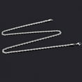 thumbnail image 2 of Cheers Collier Chaîne Torsadée en Argent Sterling 925 pour Femmes et Hommes Bijou de Mode, 2 of 2