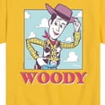 thumbnail image 3 of Toy Story 4 - Sunny Side Up Woody - Toddler & Youth Short Sleeve Graphic T-Shirt, 3 of 5