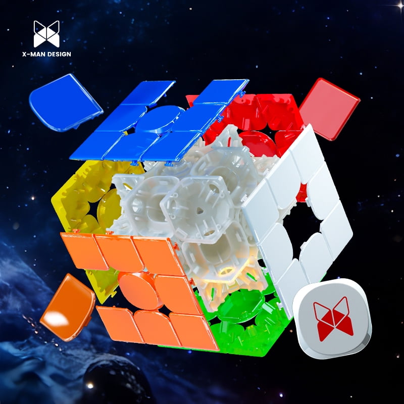QY X-Man Tornado V3 M Flagship UV Speed Cube 3x3 Flagship Editiong Sticker Magic Cube QiYi Tornado V3M Puzzle
