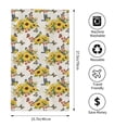 thumbnail image 2 of Fotbe Bird Sunflowers Toalla Premium con Patrón, Toalla de Microfibra de Secado Rápido, Ligera y Altamente Absorbente (27.5x16in), Ideal para Uso Diario, 2 of 6