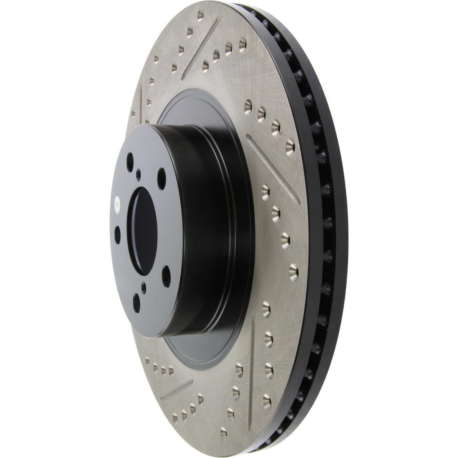 StopTech Slotted & Drilled Sport Brake Rotor Fits select: 2009-2018 SUBARU FORESTER, 2016-2017 SUBARU CROSSTREK
