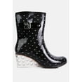 thumbnail image 6 of Drench Clear Wedge Rainboots, 6 of 10