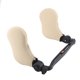 thumbnail image 1 of Cojín para reposacabezas de asiento de coche, almohada de poliéster, cojín de apoyo para el descanso del cuello (color crema), 1 of 8
