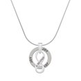 thumbnail image 1 of Delight Jewelry Silvertone & Beyond Infinity Sign Joy Ring Charm Necklace, 18", 1 of 4