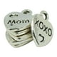 thumbnail image 1 of 50 piezas MOM XOXO Heart Charms DIY Make Day Jewelry Collar de bricolaje, 1 of 7